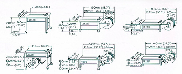 Semi-Automatic Strapping Machine Semi-Automatic Strapping Machine