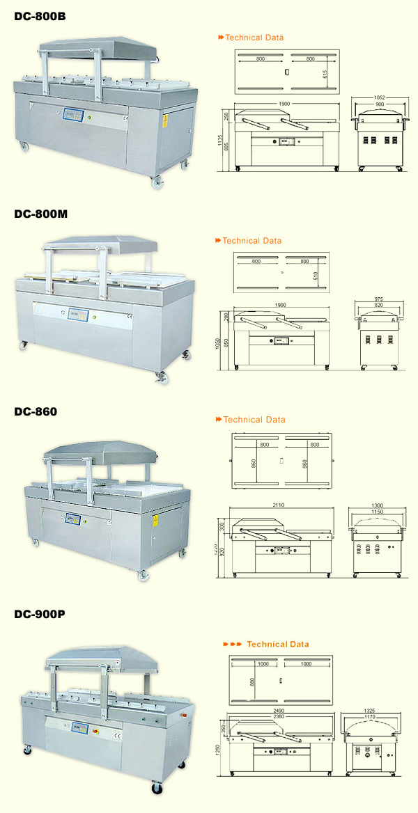 Double Chamber Vacuum Machine Double Chamber Vacuum Machine