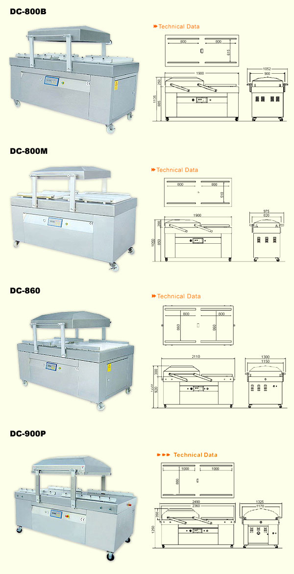 Double Chamber Vacuum Machine