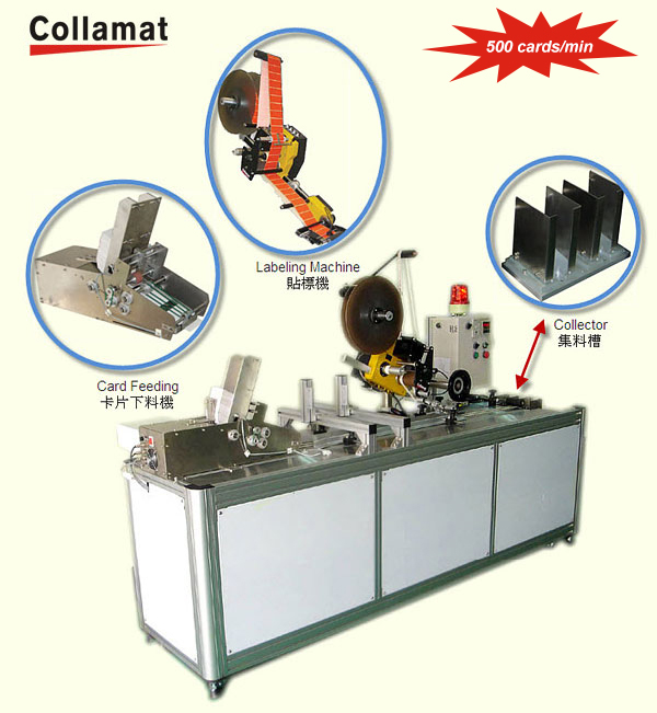 Automatic Card Labeling System